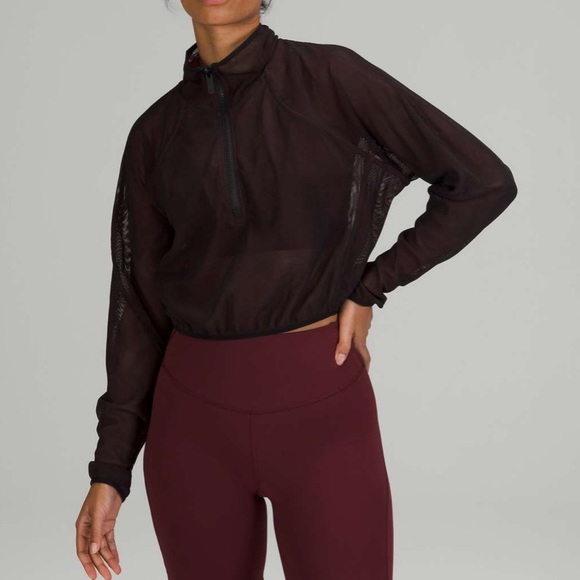 Lululemon Reversible Mesh 1/2 Zip - Picture 4 of 11